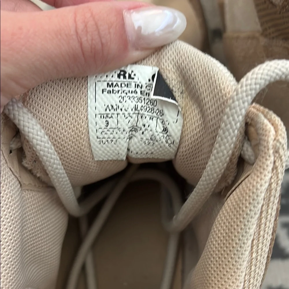 Sorel Women's Tan and Cream High-Top Sneakers - Picture 6 of 7
